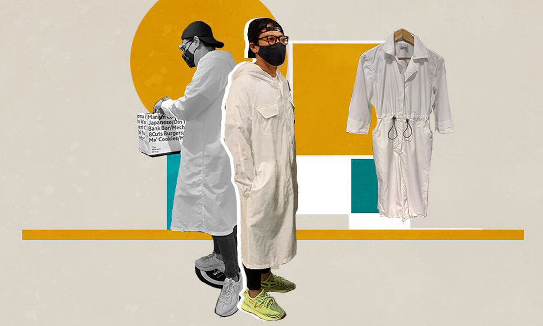 Una Ricci Coveralls on Esquire