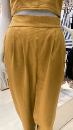 Load image into Gallery viewer, Tapered Pants - Brown Linen
