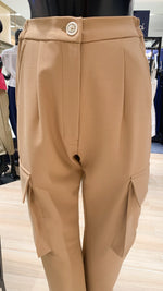 Load image into Gallery viewer, Baston Pants with Military Pockets - Camel Wool
