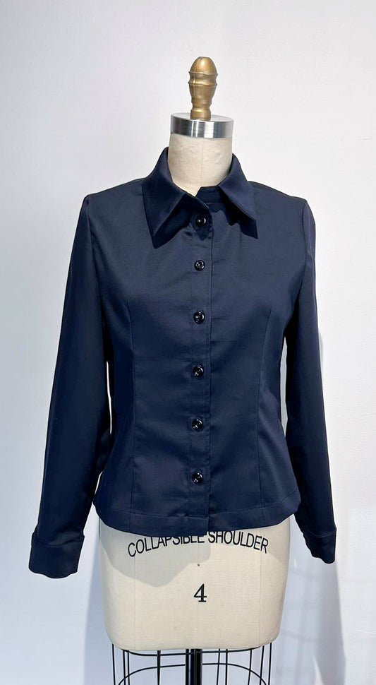 Long Sleeve Polo Top