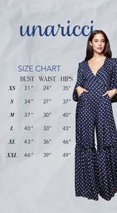 Front Wrap Jumpsuit Shirred Pants with Detachable Belt - White-Based Polka Dot