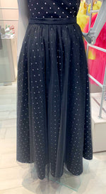 Load image into Gallery viewer, Retro Skirt - Black Based Polka Dot
