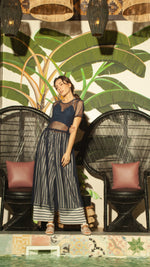 Load image into Gallery viewer, Net Dress — Dark Blue
