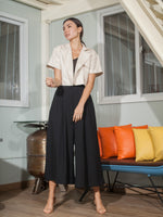 Load image into Gallery viewer, Palazzo Pants in Black Crepe
