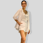 Load image into Gallery viewer, Linen Flare Shorts
