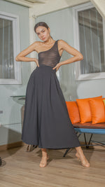 Load image into Gallery viewer, Palazzo Pants in Black Crepe
