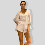 Load image into Gallery viewer, Linen Flare Shorts
