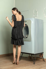 Load image into Gallery viewer, Sweetheart V Cutout with Oversized Ribbon Dress
