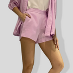 Load image into Gallery viewer, Linen Flare Shorts
