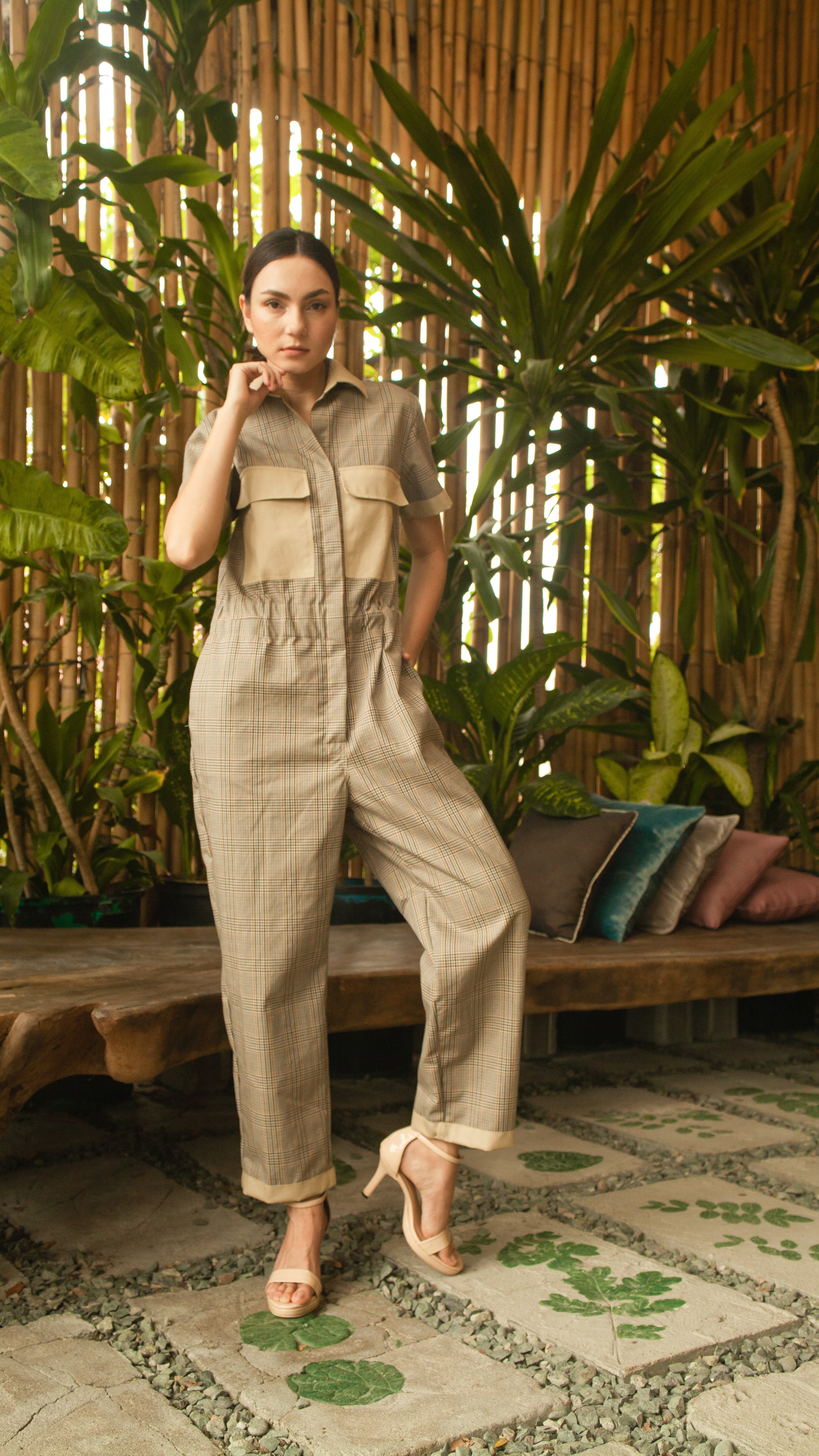 Ladies sales baggy jumpsuits