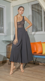 Load image into Gallery viewer, Palazzo Pants in Black Crepe
