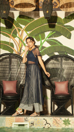 Load image into Gallery viewer, Net Dress — Dark Blue
