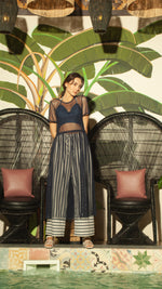 Load image into Gallery viewer, Net Dress — Dark Blue
