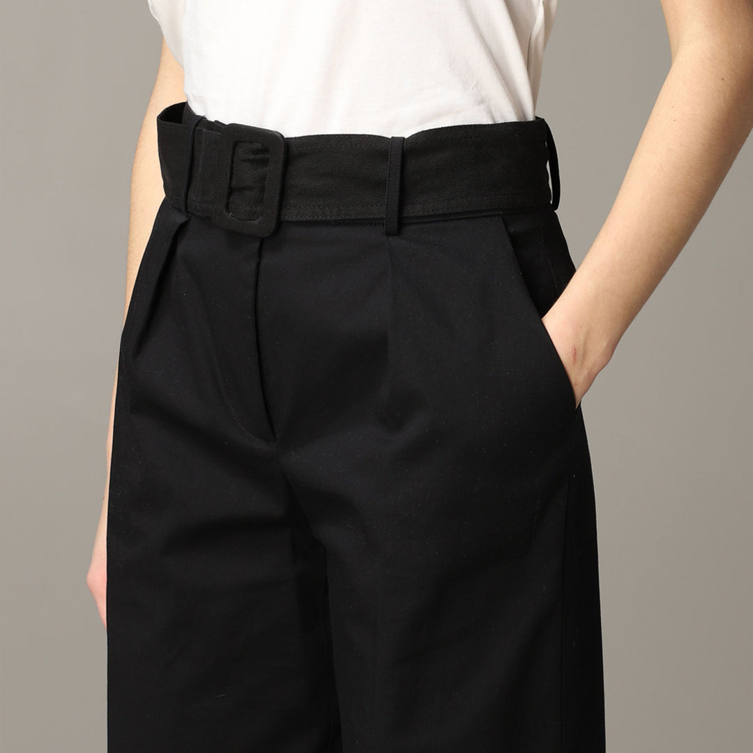 Federica Tosi Belted Wide-leg Pants