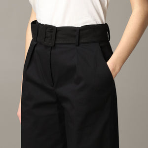 Federica Tosi Belted Wide-leg Pants