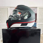 Load image into Gallery viewer, Integral Helmet iXS215 2.1 Black Matte-White-Red
