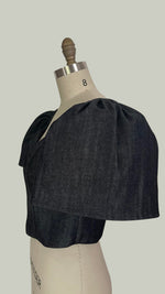 Load image into Gallery viewer, Blue Denim Corset
