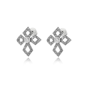 Federica Tosi Lobo Cross Earrings