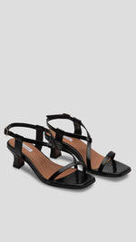 Load image into Gallery viewer, About Arianne Lea Sandals - Black
