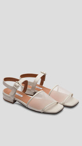 About Arianne Marini Mesh Sandals - Bianco