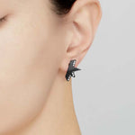 Load image into Gallery viewer, Federica Tosi Mini Cross Earrings
