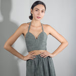 Load image into Gallery viewer, Soft Denim Bra Top
